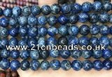 CLJ521 15.5 inches 4mm,6mm,8mm,10mm & 12mm round sesame jasper beads