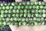 CLJ526 15.5 inches 4mm,6mm,8mm,10mm & 12mm round sesame jasper beads