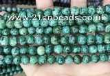 CLJ527 15.5 inches 4mm,6mm,8mm,10mm & 12mm round sesame jasper beads