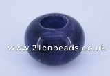 CLO03 19*30mm rondelle loose amethyst gemstone beads wholesale