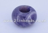 CLO04 19*30mm rondelle loose dogtooth amethyst gemstone beads wholesale