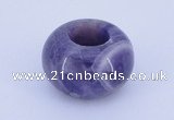 CLO04 19*30mm rondelle loose dogtooth amethyst gemstone beads wholesale