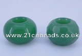 CLO22 19*30mm rondelle loose green aventurine gemstone beads wholesale