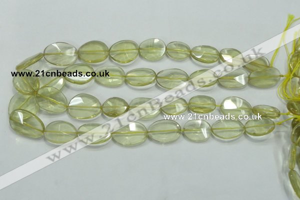 CLQ103 15*20mm - 20*28mm nuggets natural lemon quartz beads