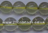 CLQ353 15 inches 10mm round natural lemon quartz beads wholesale