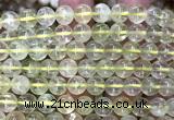 CLQ362 15 inches 8mm round lemon quartz gemstone beads
