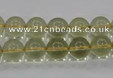 CLQ52 15.5 inches 10mm round natural lemon quartz beads wholesale