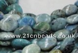 CLR10 16 inches 10*14mm oval larimar gemstone beads wholesale