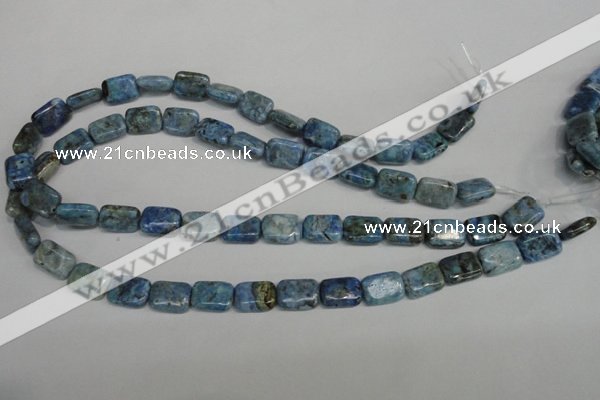 CLR220 15.5 inches 10*14mm rectangle larimar gemstone beads