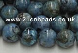 CLR28 16 inches 18mm round larimar gemstone beads wholesale