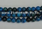 CLR301 15.5 inches 6mm round dyed larimar gemstone beads