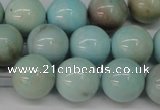 CLR354 15.5 inches 12mm round dyed larimar gemstone beads