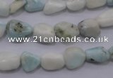 CLR50 15.5 inches 5*7mm – 10*12mm nuggets natural larimar beads