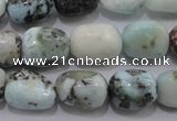 CLR52 15.5 inches 10*12mm – 12*16mm nuggets natural larimar beads