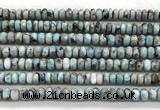 CLR627 15.5 inches 5*8mm rondelle larimar gemstone beads