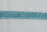 CLR70 15.5 inches 6mm round imitation larimar beads wholesale