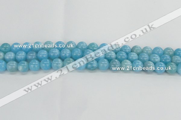 CLR72 15.5 inches 10mm round imitation larimar beads wholesale