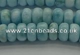 CLR79 15.5 inches 4*7mm rondelle natural larimar gemstone beads