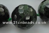 CLS18 15.5 inches 30mm faceted round large kambaba jasper beads