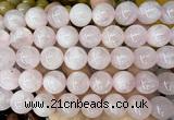 CLS601 15 inches 16mm round rose quartz gemstone beads 155