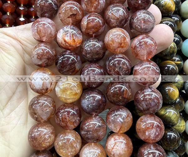 CLS606 15 inches 16mm round red quartz gemstone beads