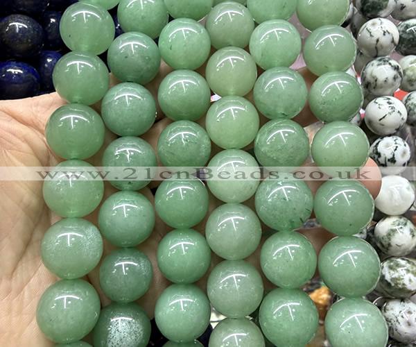 CLS623 15 inches 16mm round green aventurine jade beads