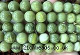 CLS624 15 inches 16mm round China jade beads wholesale