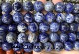 CLS645 15 inches 16mm round sodalite gemstone beads wholesale