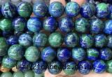 CLS646 15 inches 16mm round chrysocolla gemstone beads wholesale