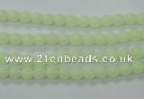 CLU01 15.5 inches 4mm round luminous stone beads wholesale