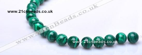 CMA20 15.5 inches 10mm round imitate malachite beads Wholesale