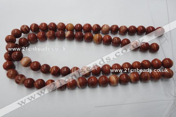 CMA203 15.5 inches 10mm round red malachite beads wholesale