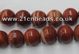 CMA204 15.5 inches 12mm round red malachite beads wholesale