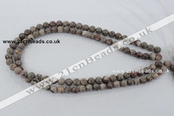 CMB02 15.5 inches 6mm round natural medical stone beads wholesale