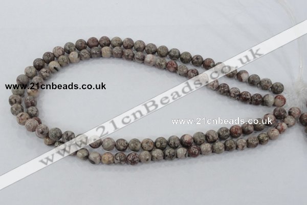 CMB03 15.5 inches 8mm round natural medical stone beads wholesale