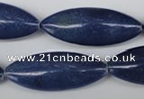 CME11 15.5 inches 15*40mm marquise blue aventurine beads