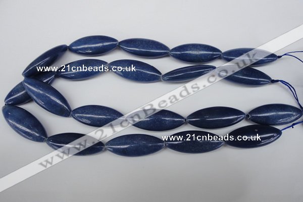 CME11 15.5 inches 15*40mm marquise blue aventurine beads