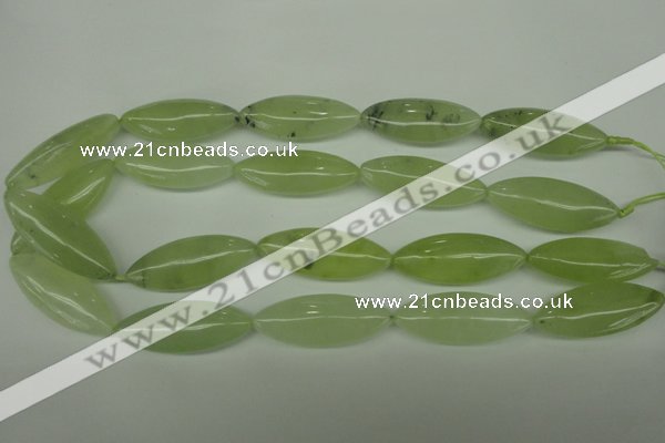 CME14 15.5 inches 15*40mm marquise New jade gemstone beads