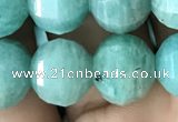 CME241 15.5 inches 10*11mm - 10*12mm pumpkin amazonite beads