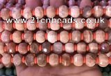 CME303 15.5 inches 8*11mm - 9*12mm pumpkin moonstone beads