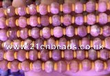 CME313 15.5 inches 8*10mm pumpkin moonstone gemstone beads