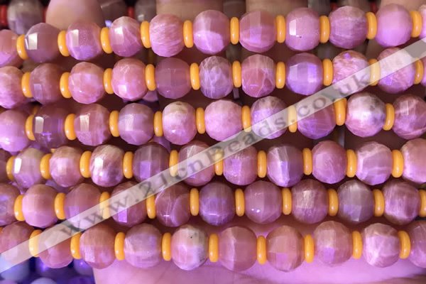 CME313 15.5 inches 8*10mm pumpkin moonstone gemstone beads