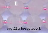 CME359 15 inches 10mm pumpkin rose quartz beads