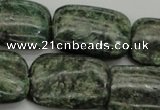 CME40 15.5 inches 20*30mm rectangle emerald gemstone beads