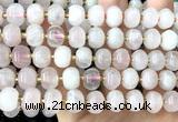 CME400 15 inches 8*12mm pumpkin rose quartz beads wholesale