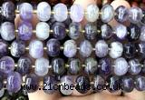 CME401 15 inches 8*12mm pumpkin dogtooth amethyst beads wholesale