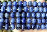 CME406 15 inches 8*12mm pumpkin blue aventurine jade beads wholesale