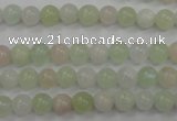 CMG101 15.5 inches 6mm round natural morganite beads wholesale