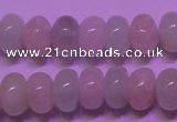 CMG131 15 inches 5*8mm rondelle natural morganite beads wholesale