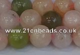 CMG164 15.5 inches 12mm round morganite gemstone beads wholesale